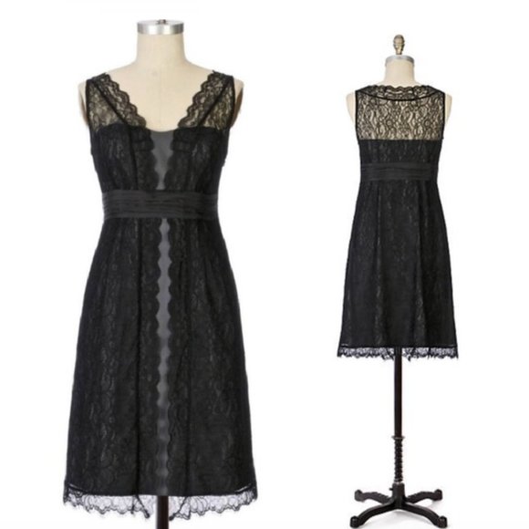 Anthropologie Dresses & Skirts - Anthropologie MOULINETTE SOUERS Shadow Canopy lace dress NWT
